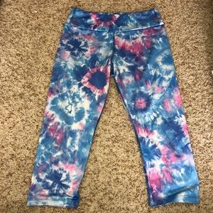 KOS USA tie dye workout/athletic leggings